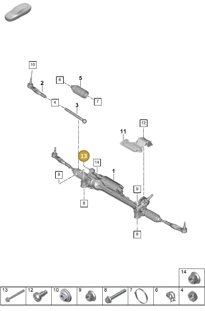 PAF108648 — Porsche Panamera (2023-2025) diagram p62403000, position 13