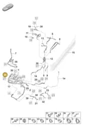 PAF108700 Porsche Spreader Rivet