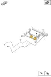 PAF108990 Porsche Combination Holder