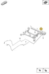 PAF108992 Porsche Combination Holder