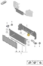 PAF902158 Porsche Hexagon Collar Nut
