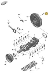PAF906651 Porsche Screw