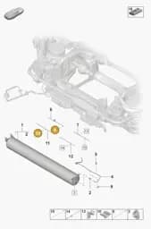PAF906746 Porsche Cable Holder