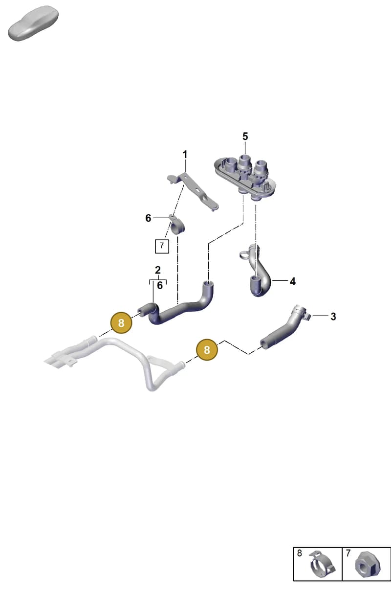 PAF90686900 — Porsche Cayenne Coupe (2023-2023) diagram p60815510, position 8