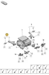 PAF909236 Porsche Pop Rivet