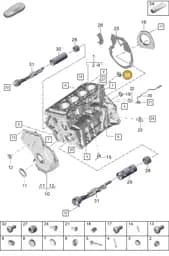 PAF909829 Porsche End Cap