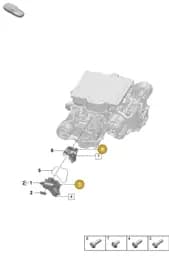 PAF910717 Porsche Screw