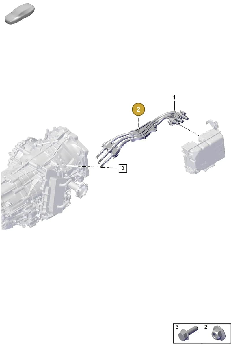 PAF911893 — Porsche 911 (2024-2025) diagram p63903300, position 2