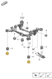 PAF912938A Porsche Twelve-Point Flange Bolt (Combination)
