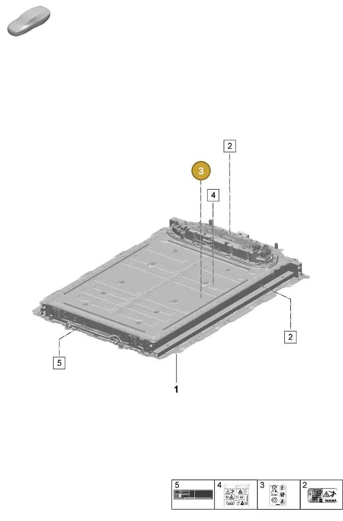 PAF912985 — Porsche Macan (2024-2024) diagram p61251000, position 3