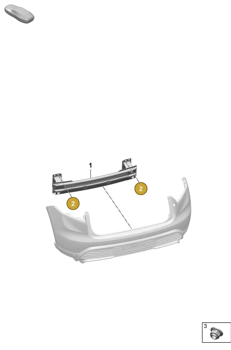 PAF913039 — Porsche Macan (2024-2024) diagram p61802700, position 2