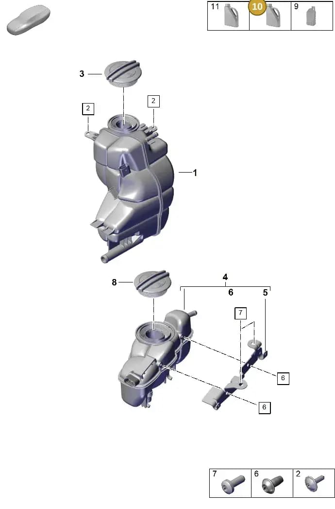 V04015003P — Porsche Panamera (2023-2025) diagram p62105100, position 10