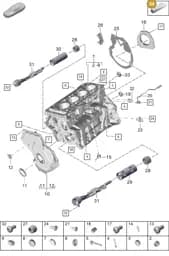 V04015005G Porsche Sealant