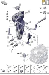 V04015009F Porsche Engine Oil