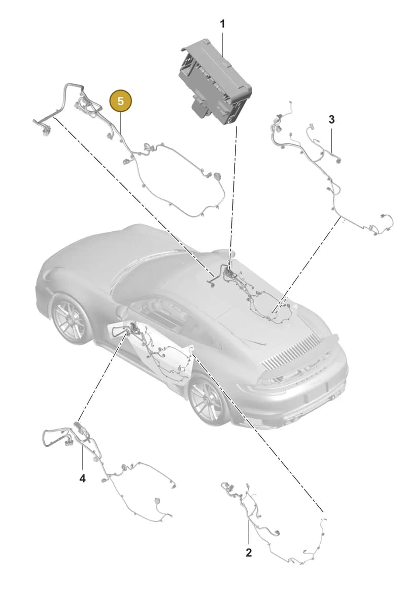 V04015031A — Porsche 911 (2020-2022) diagram p57902150, position 5