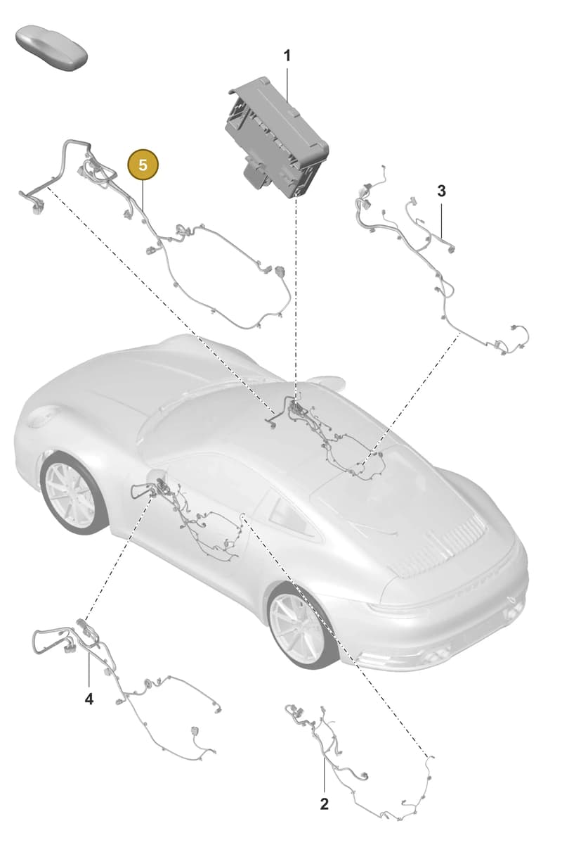 V04015031A — Porsche 911 (2024-2025) diagram p53902150, position 5