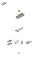 V04015853AC Porsche Handheld Transmitter