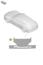 V04016003DK Porsche Assembly Aid for Lettering