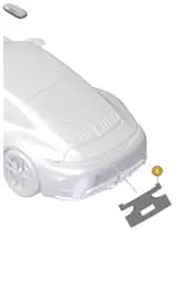 V04016003DQ Porsche Assembly Aid for Lettering