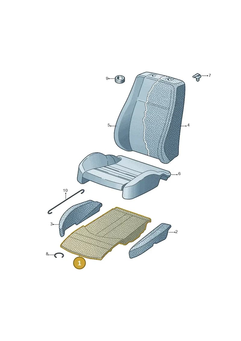 V04017001AR — Audi A8 (2017-2025) diagram 771881630, position 1