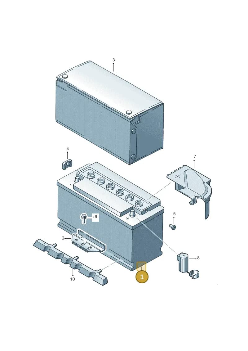 000915105AA — SEAT AROSA (2003-2004) diagram 121915000, position 1