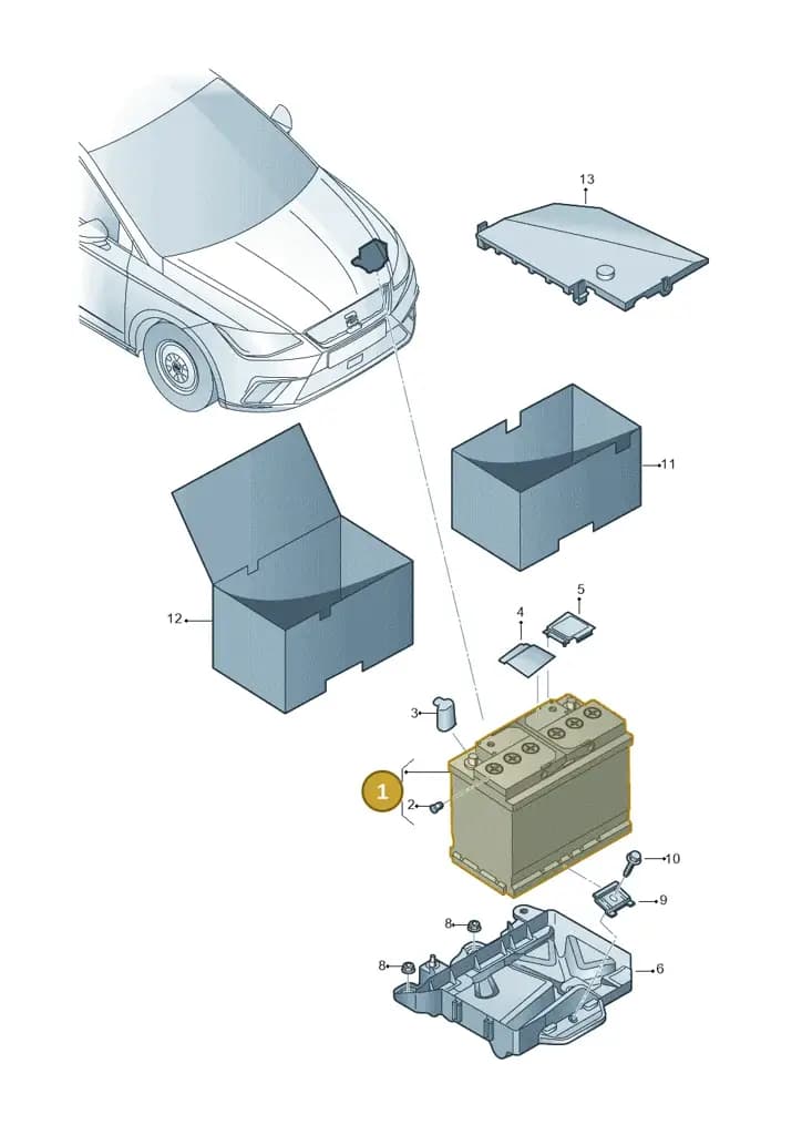 000915105DC — SEAT Arona FR (2017-) diagram 835915000, position 1