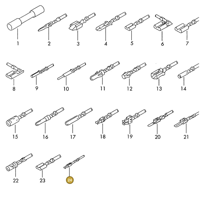 000979223E — SEAT TOLEDO SEAT MOD.97>99 (1996-1999) diagram 198974820, position 24