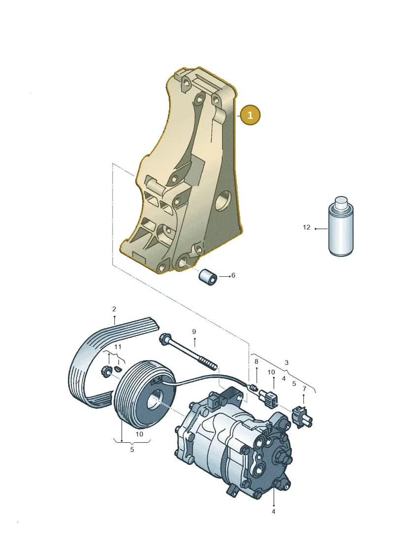 036145163F — SEAT Ibiza Reference (2008-2011) diagram 158260150, position 1