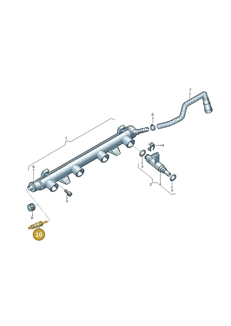 03D133329B — SEAT IBIZA (2001-2005) diagram 253133500, position 10