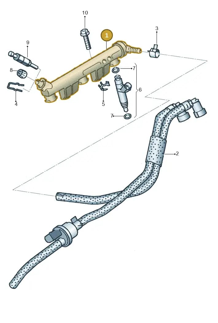 03D133329B — SEAT IBIZA                  06> (2005-) diagram 608133400, position 1