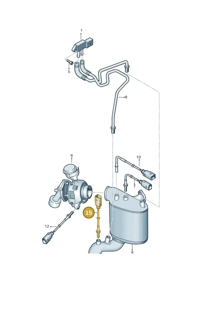 03G906088D — SEAT Altea XL Reference (2010-2013) diagram 420906150, position 15
