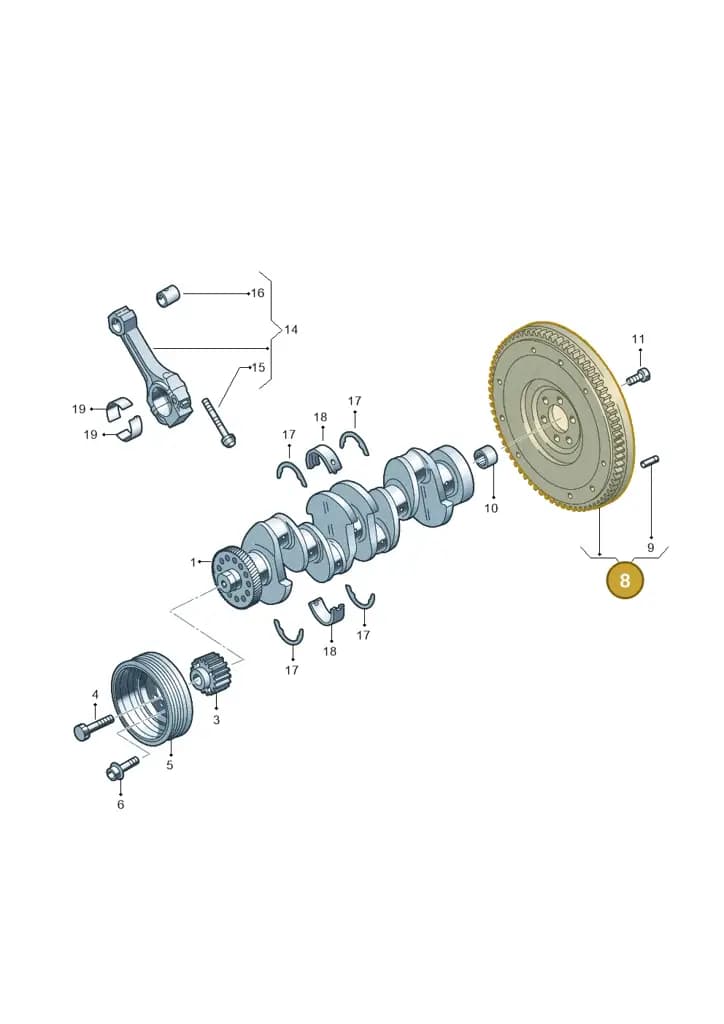 03L105269A — SEAT Toledo Reference (2015-2019) diagram 746105500, position 8