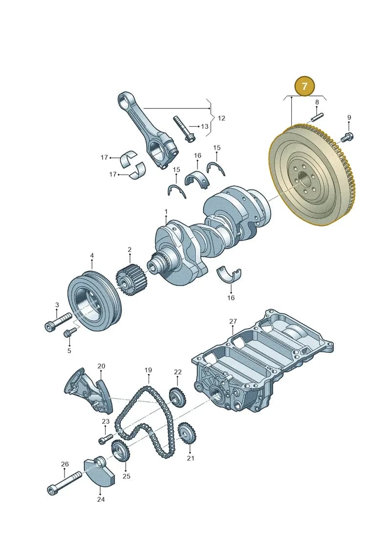 03P105269 — SEAT Ibiza Reference (2012-2012) diagram 672105400, position 7