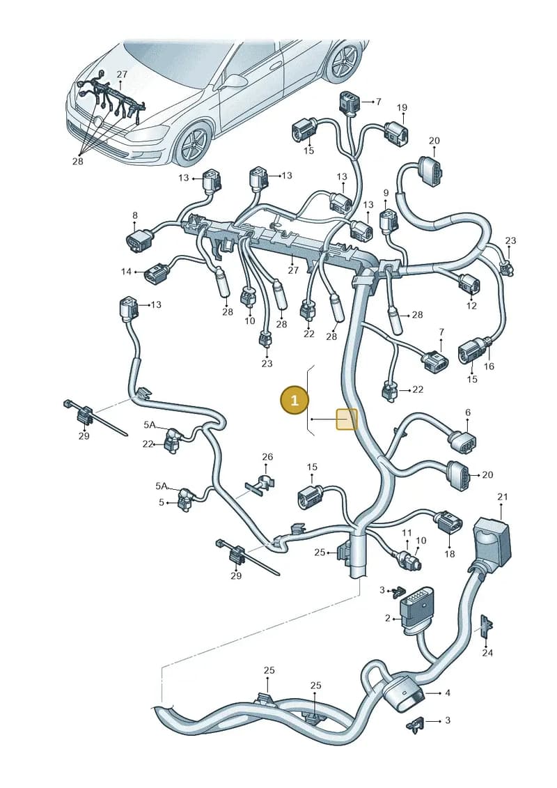 04L972627DE — SEAT Leon ST Stylance (2012-2016) diagram 746971080, position 1