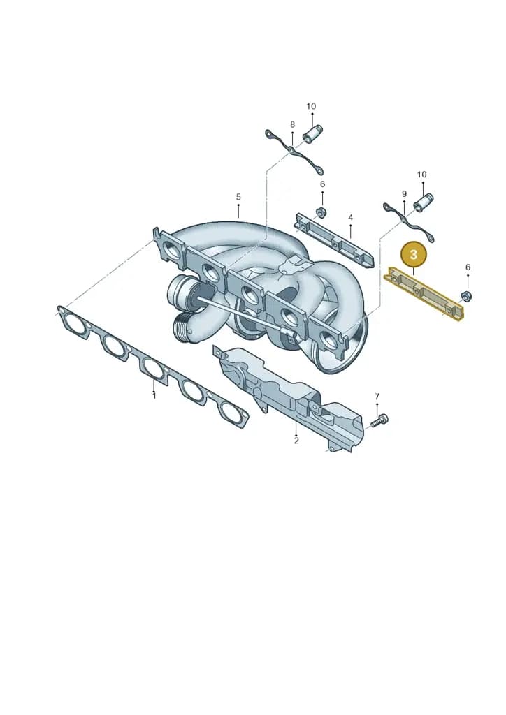 07K253709B — SEAT Formentor TSI CUPRA (2020-) diagram 676253100, position 3