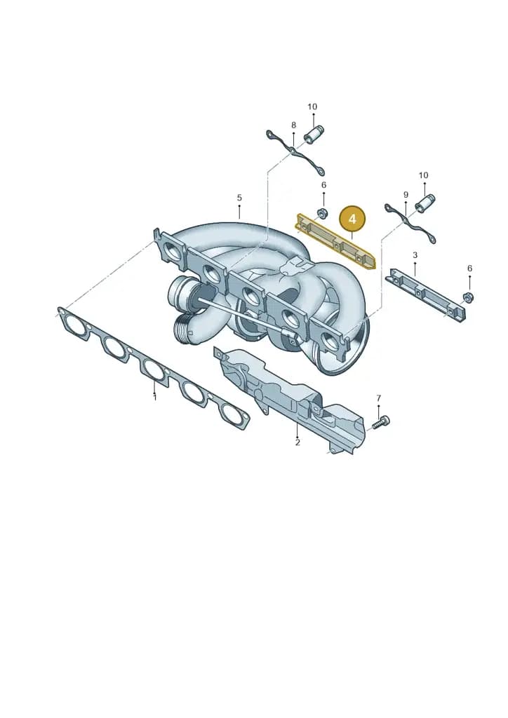 07K253709C — SEAT Formentor TSI CUPRA (2020-) diagram 676253100, position 4