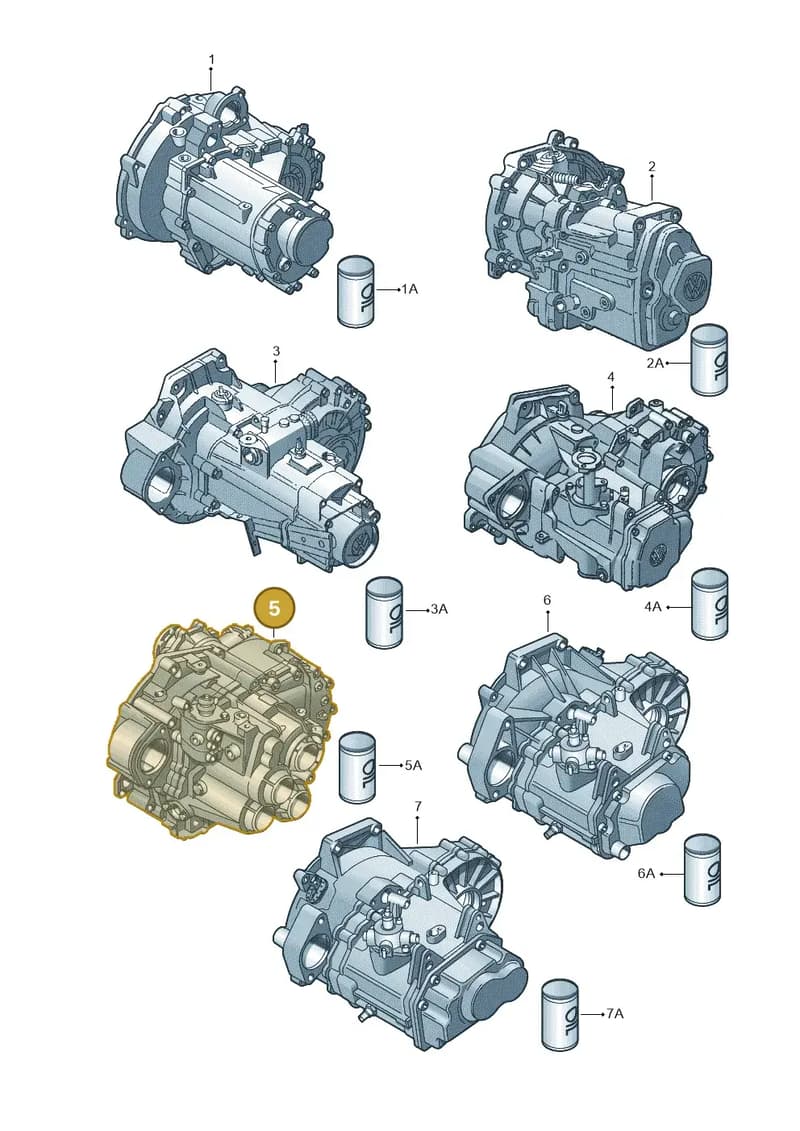 0A8300044 — SEAT Ibiza Reference (2008-2011) diagram 203300100, position 5