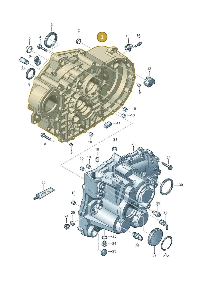 0A8301107K — SEAT Ibiza (2012-) diagram 406301300, position 1