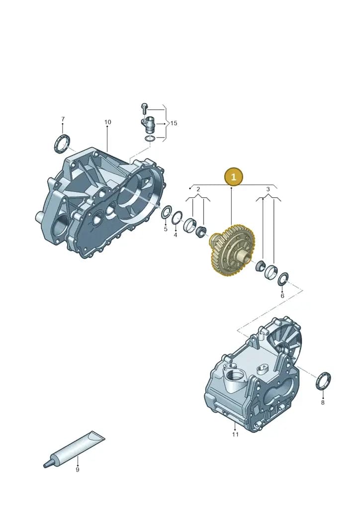 0DQ409021 — SEAT Ibiza Stylance (2015-) diagram 773409170, position 1