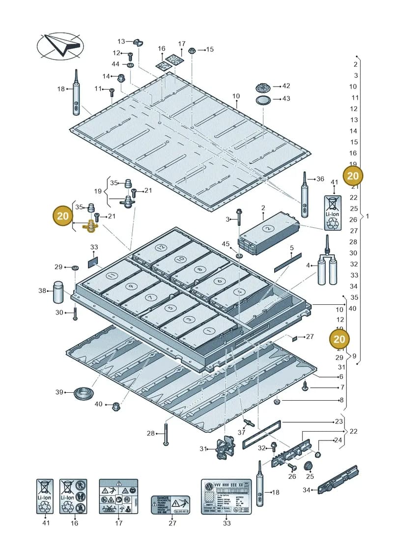 11D915472A — SEAT CUPRA Tavascan (2023-) diagram 082915050, position 20