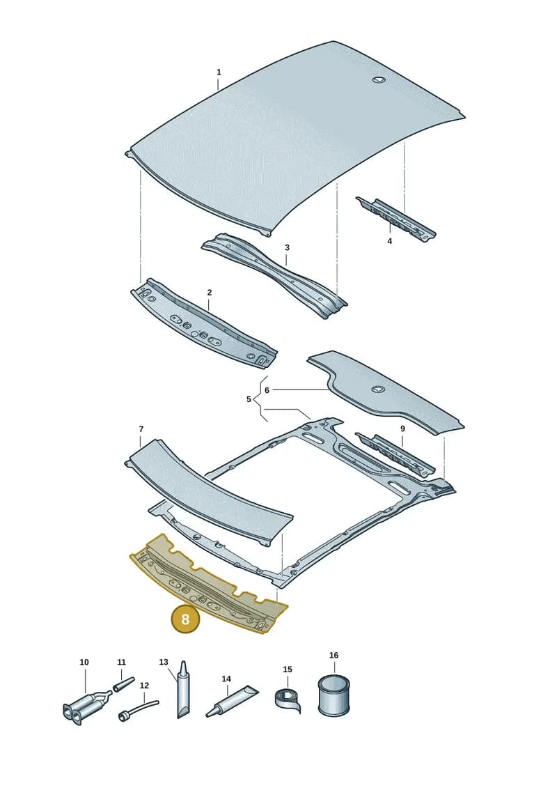 11H817121GRV — SEAT CUPRA Tavascan (2023-) diagram 20h817000, position 8