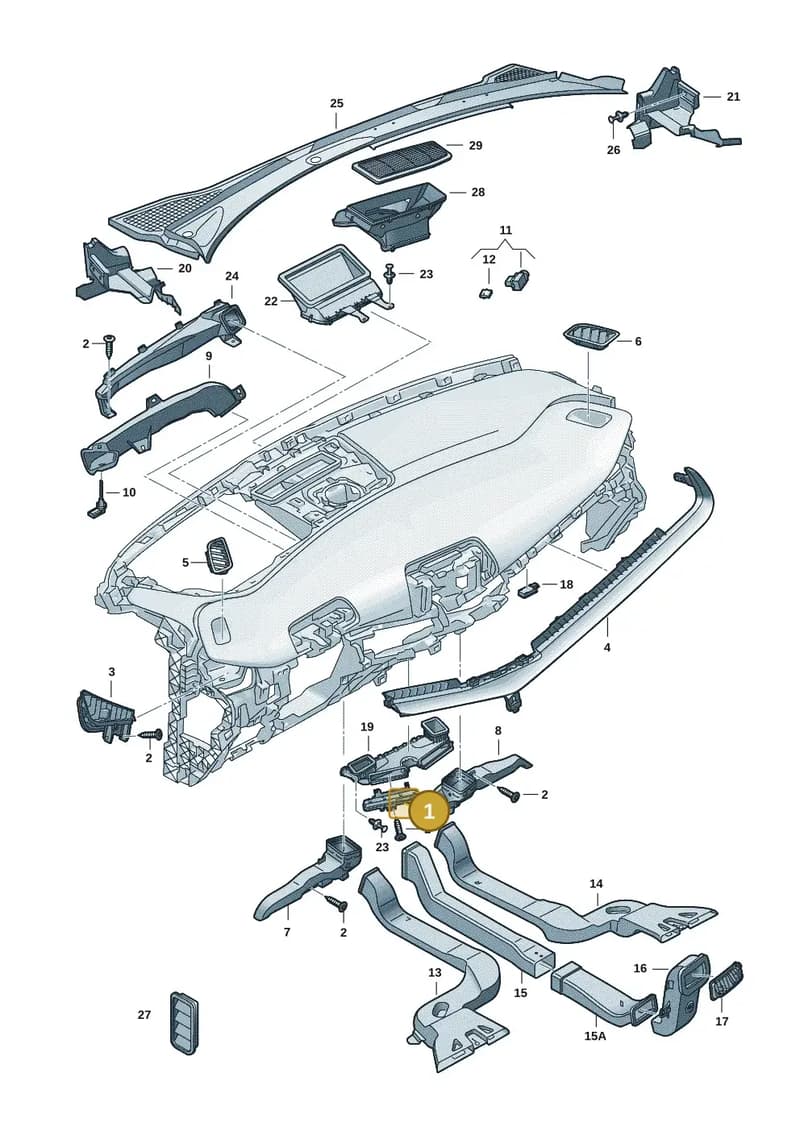 11H819110AOUM — SEAT CUPRA Tavascan (2023-) diagram 20h819300, position 1