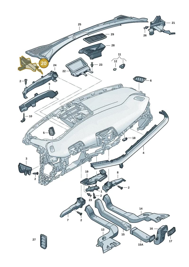 11H819335A9B9 — SEAT CUPRA Tavascan (2023-) diagram 20h819300, position 20