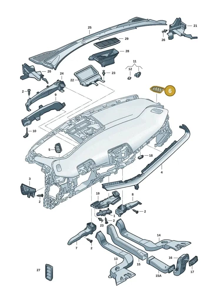 11H8197944PK — SEAT CUPRA Tavascan (2023-) diagram 20h819300, position 6