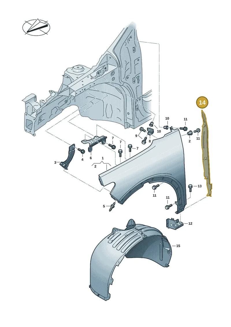 11H821112 — SEAT CUPRA Tavascan (2023-) diagram 20h821000, position 14