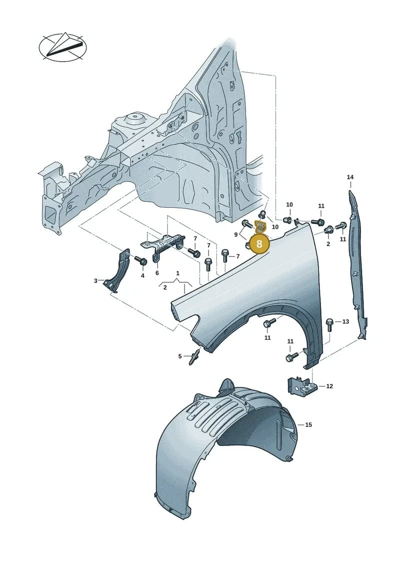 11H821430AGRV — SEAT CUPRA Tavascan (2023-) diagram 20h821000, position 8