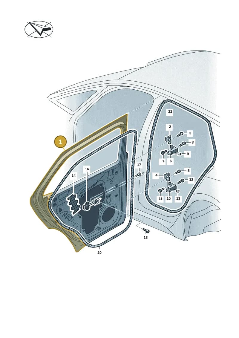 11H833055GRV — SEAT CUPRA Tavascan (2023-) diagram 11a833000, position 1