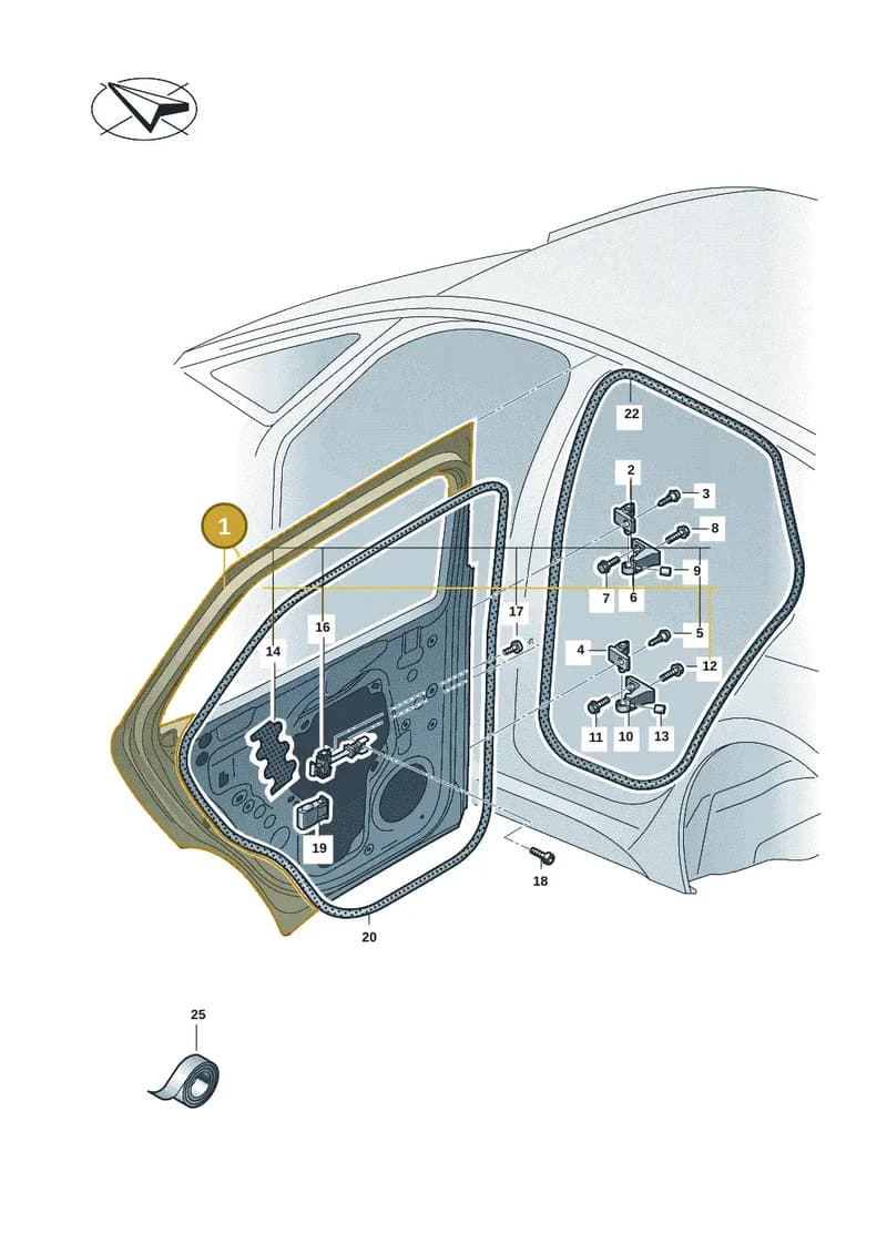 11H833056GRV — Volkswagen ID.UNYX (2024-) diagram 11h833000, position 1