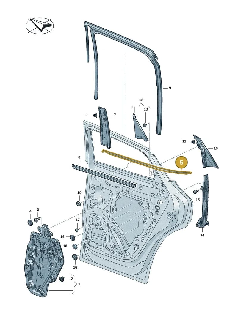 11H8394785AP — SEAT CUPRA Tavascan (2023-) diagram 20h839500, position 5