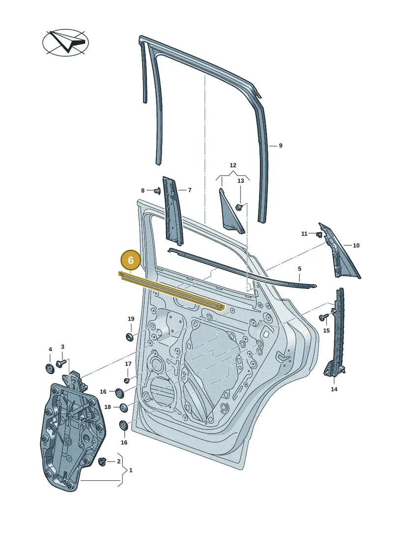 11H839479A — SEAT CUPRA Tavascan (2023-) diagram 20h839500, position 6